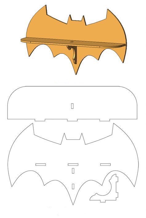 Repisa logotipo Batman – Or10m4